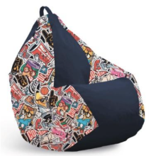 pufy do pokoju młodzieżowego